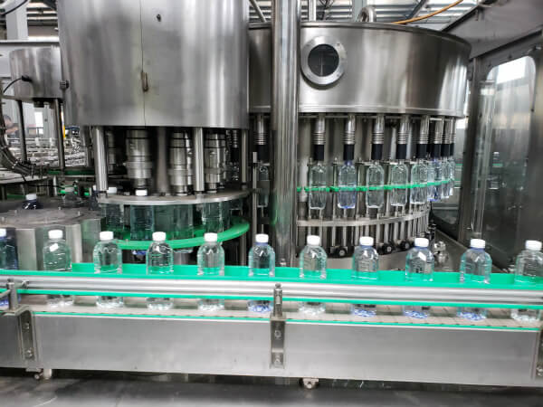 Beverage filling production line