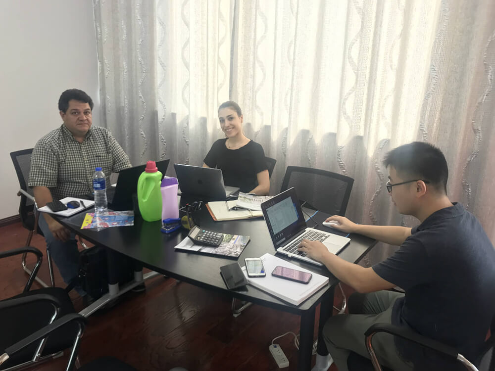 Customers from Ecuador Visit Us