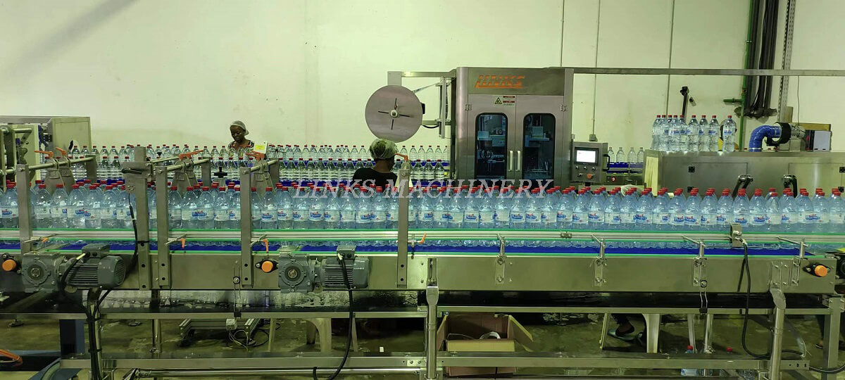 the whole water filling line
