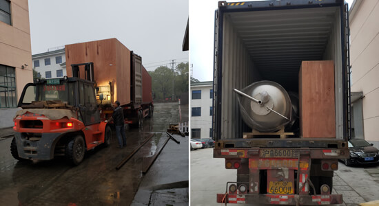 machine delivery