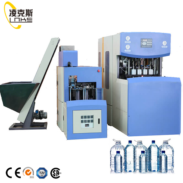 2000BPH Semi-auto 4-Cavity Bottle Blow Molding Machine（0.1L-2L）